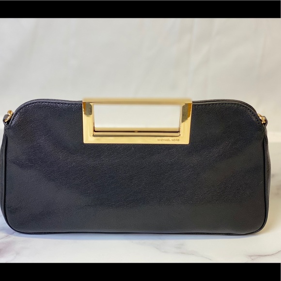Michael Kors leather clutch. - Picture 2 of 6